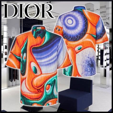 dior kenny scharf shirt|christian Dior kenny scharf.